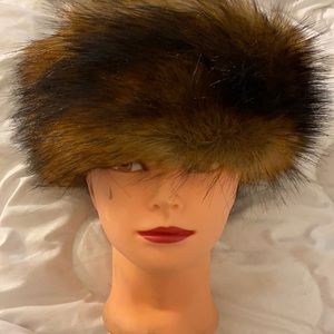 Faux fur headband
